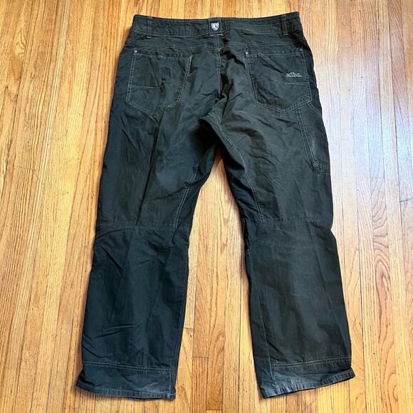 KUHL Revolvr Pants Mens 40 x30 Brown Vintage Patina Dye Hiking outdoor - Picture 3 of 10